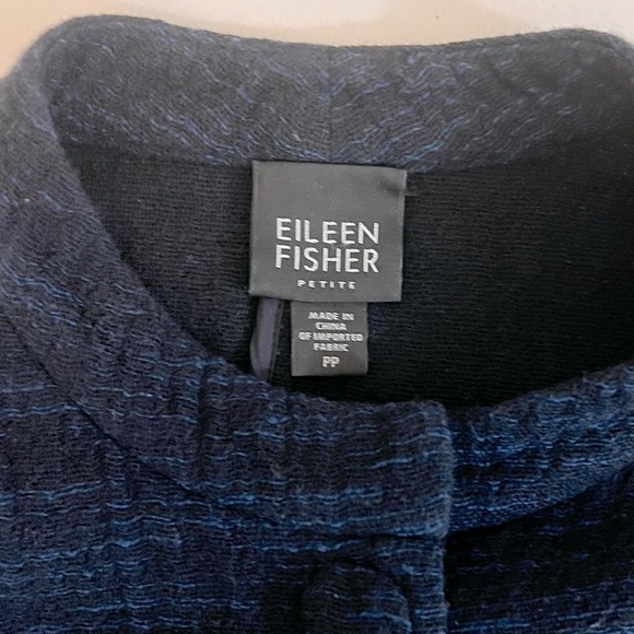 Eileen Fisher | Rys Japanese Woven Cotton Jacket | 2 / 4 P - Picture 11 of 14
